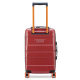 Jeep JH002B Hardside Expandable Luggage with Spinner Wheels, Chilli Pepper, Carry - On 19 Inch