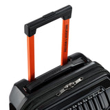 Jeep JH003B Hardside Expandable Luggage with Two Wheels, Black, Carry - On 21 Inch
