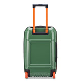 Jeep JH003B Hardside Expandable Luggage with Two Wheels, Elm Green, Carry - On 21 Inch