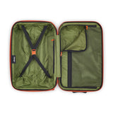 Jeep JH003B Hardside Expandable Luggage with Two Wheels, Elm Green, Carry - On 21 Inch