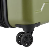 Jeep JH004C Hardside Expandable Luggage with Spinner Wheels (Avocado, Carry - On 20 Inch)