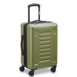 Jeep JH004C Hardside Expandable Luggage with Spinner Wheels (Avocado, Carry - On 20 Inch)