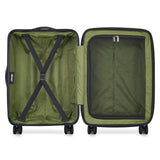 Jeep JH004C Hardside Expandable Luggage with Spinner Wheels (Avocado, Carry - On 20 Inch)