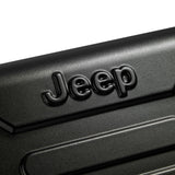 Jeep JH004C Hardside Expandable Luggage with Spinner Wheels, Black, Checked - Medium 24 Inch