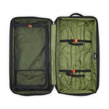 Jeep JS005A Two Wheel Rolling Travel Duffle Bag, Black, 31 Inch
