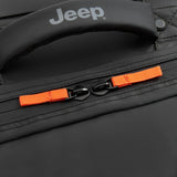 Jeep JS005A Two Wheel Rolling Travel Duffle Bag, Black, 31 Inch