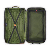 Jeep JS006B Two Wheel Rolling Travel Duffle Bag, Warm Sand, 31 Inch