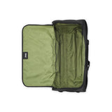 Jeep JS009D Two Wheel Rolling Travel Duffle Bag, Black, 31 Inch