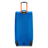 Jeep JS009D Two Wheel Rolling Travel Duffle Bag, Blue, 20 Inch