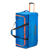 Jeep JS009D Two Wheel Rolling Travel Duffle Bag, Blue, 20 Inch