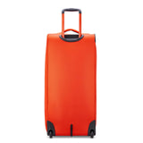 Jeep JS009D Two Wheel Rolling Travel Duffle Bag, Orange, 20 Inch