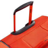 Jeep JS009D Two Wheel Rolling Travel Duffle Bag, Orange, 20 Inch