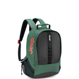 Jeep JS011B Laptop Travel Backpack, Green