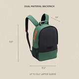 Jeep JS012C Laptop Travel Backpack, Green