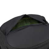 Jeep JS013C Cylindrical Laptop Travel Backpack, Black