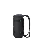 Jeep JS013C Cylindrical Laptop Travel Backpack, Black