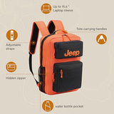 Jeep JS015B Laptop Travel Backpack, Army
