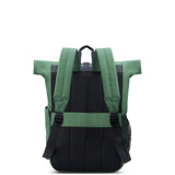 Jeep JS016D Rolltop Laptop Travel Backpack, Green