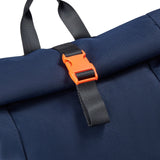 Jeep JS016D Rolltop Laptop Travel Backpack, Navy