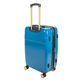 Jenni Chan Entin 3 - Piece Hardside Lightweight Expandable Spinner Luggage Set (Teal)