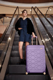 Jessica Simpson Aris 20"Expandable 8 - Wheel Spinner Carry On Luggage Suitcase, Niagara Mist