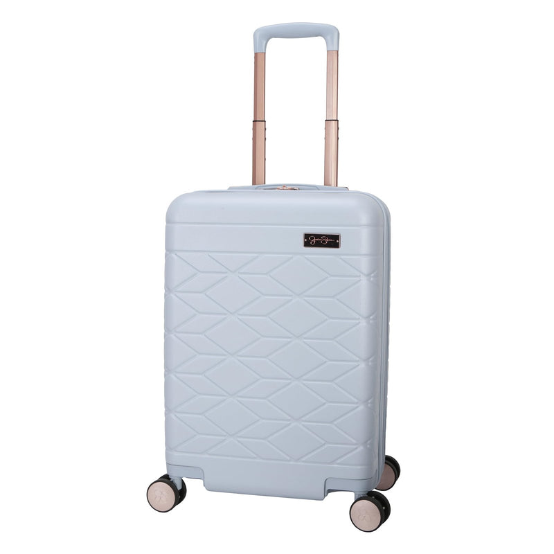 Jessica Simpson Aris 20"Expandable 8 - Wheel Spinner Carry On Luggage Suitcase, Niagara Mist