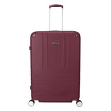 Jessica Simpson Countryside 2 - Piece Set (21" & 30") Expandable 8 - Wheel Spinner Large Checked Luggage Suitcase, Burnt Russet