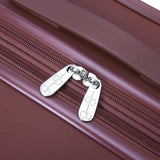 Jessica Simpson Countryside 21" Expandable 8 - Wheel Spinner Carry On Luggage Suitcase, Burnt Russet