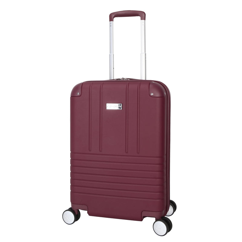 Jessica Simpson Countryside 21" Expandable 8 - Wheel Spinner Carry On Luggage Suitcase, Burnt Russet