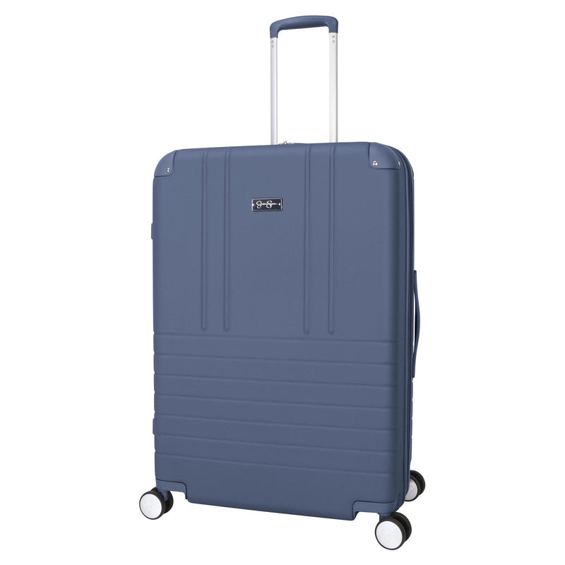 Jessica Simpson Countryside 30" Expandable 8 - Wheel Spinner Large Checked Luggage Suitcase, Oceanview