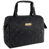 Jessica Simpson Insulated Wide Open Lunch Bag for Women for Work, Travel, Beach Leakproof Lunch Box for Picnics & Camping (Majestic Midnight)