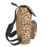 Jessica Simpson Mini Drawstring Backpack with Magnetic Buckle Flap Top for Women for Work, Classes, Commuting, and Travel