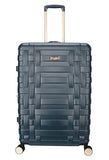 Jessica Simpson Taffeta 2 - Piece Set (20"& 28") Expandable 8 - Wheel Spinner Large Checked Luggage Suitcase, Magical Forest