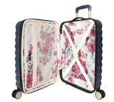 Jessica Simpson Taffeta 20"Expandable 8 - Wheel Spinner Carry On Luggage Suitcase, Magical Forest