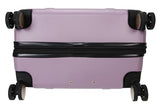 Jessica Simpson Taffeta 28"Expandable 8 - Wheel Spinner Large Checked Luggage Suitcase, Dusty Orchid