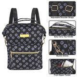 Jessica Simpson Top Open Zip Mini Travel Buckle Backpack Purse for Women for College, Work, Travel