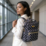 Jessica Simpson Top Open Zip Mini Travel Buckle Backpack Purse for Women for College, Work, Travel