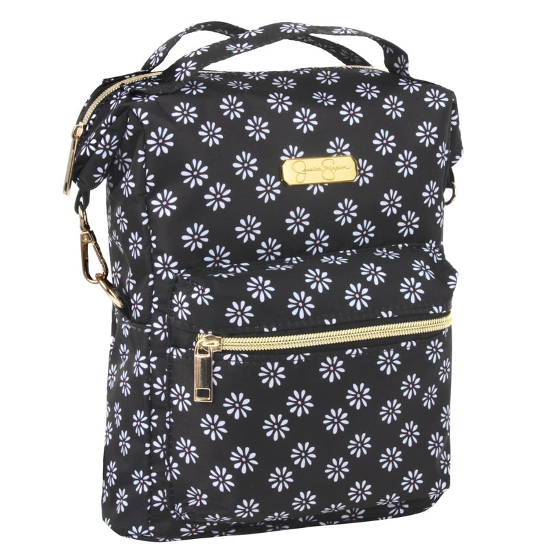 Jessica Simpson Top Open Zip Mini Travel Buckle Backpack Purse for Women for College, Work, Travel