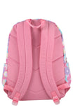 Jessica Simpson Women’s Designer Laptop Backpack with Side Pockets, Wallet | 2 Piece Backpack Change Purse Set for Women (Pink Flower Bloom)