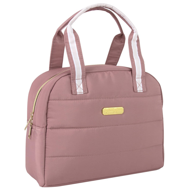 Jessica Simpson Women’s Insulated Lunch Bag for Work with Pockets, Straps | Reusable Cooler Lunch Bags for Women (Captivating Coral), Large, 2308/2369