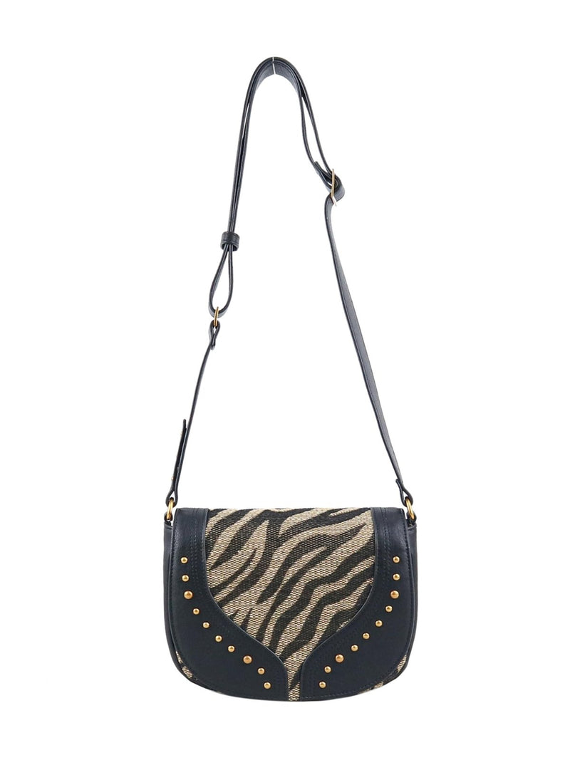 Jessica Simpson Women's Walton Saddle Crossbody Bag, Stylish Purse with Adjustable Strap & Pockets