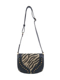 Jessica Simpson Women's Walton Saddle Crossbody Bag, Stylish Purse with Adjustable Strap & Pockets