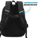 JinBeryl Toddler Backpack for Boys or Girls, Little Kids Backpack for Preschool or Kindergarten (Dinosaur Black, Mini)