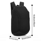 JMGnxt Custom Basketball Backpack for Mens,Personalized Sports Bag with Ball Compartment, Durable Waterproof Gym Backpack, Travel, and Outdoor Activities (Black)