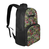 JOAIFO Fashion Green Jeep Print Backpacks for School Kids Book Bag with Adjusatble Straps Lightweight Kids School Bags Bookbag for Camping Hiking