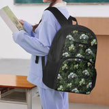JOAIFO Green Jeep Print School Bag with Strap Kids Backpacks Travel Bag Fashion School Backpack Durable Lightweight Bookbag Backpacks for School