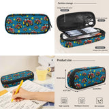 JOAIFO Jeep Kids Shoulder Bags for School Lunch Box Pencil Case Set of 3 Large Capacity Casual Daypack Backpack Cool Design School Supplies for School Students
