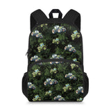 JOAIFO School Bag with Strap Green Jeep Print Kids Backpacks Travel Bag for Boys Cool Design School Backpack Spacious Bookbag 15 Inch