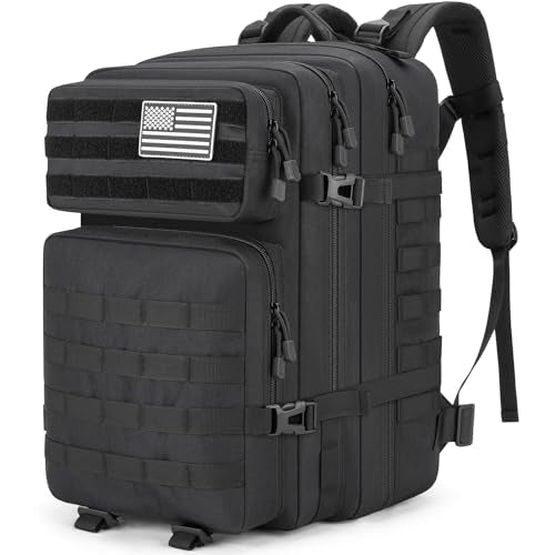 Jornova 45L Large Tactical Backpack Military MOLLE 3 Day Bug Out Bag