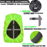 Joy Walker Waterproof Backpack Rain Cover for (15 - 90L) (Light Green, XXL (for 70 - 90L backpack))